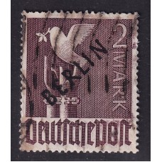 ALEMANIA OCCIDENTAL BERLIN 1948 Yv. 18 ESTAMPILLA USADA MUY RARA 450 €
